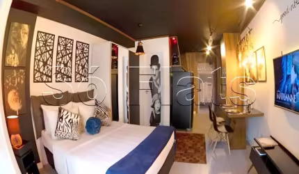 Apto Studio na região central de São Paulo