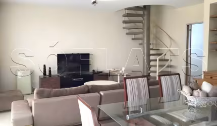 Lindo flat, prox ao Shoppings Alpha, Flamingo, Rpd. Pres. Castelo Branco. Fácil acesso a São Paulo