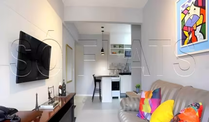 Flat São Paulo Suíte Service. apto disponível para venda com 38m², 01 dorm e 01 vaga