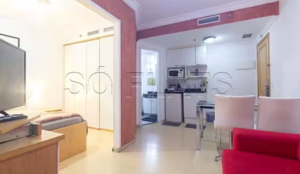 Flat Mercure SP Pinheiros disponível para venda com 28m² e 01 vaga de garagem