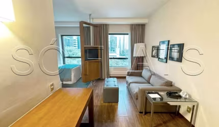 Flat para Investimento no Estanplaza Berrini, aproveite!