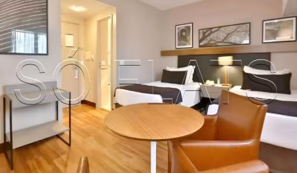 Flat Wyndham Berrini, disponível para venda com 29m², 01 dorm e 01 vaga