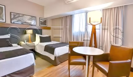 Flat Wyndham Berrini, disponível para venda com 29m², 01 dorm e 01 vaga