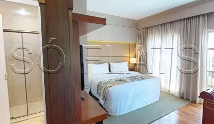 Flat Gran Estanplaza Berrini, disponível para venda com 30m², 01 dorm e 01 vaga