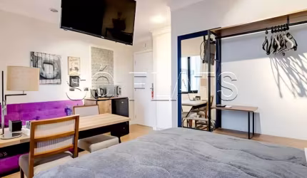 Flat Nobile Hotels, disponível para venda com  25m² 1 dorm, 1 vaga