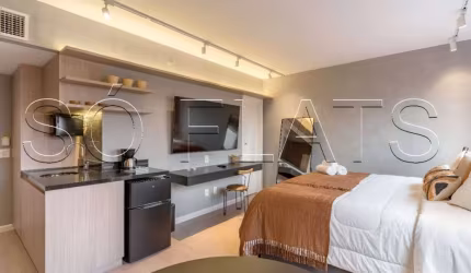 Flat Radisson Berrini disponível para venda com 01 dorm e 01 vaga de garagem