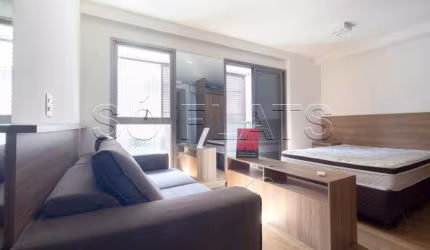 Residencial Meet Home, apto disponível para locação com 33m², 01 dorm e 01 vaga de garagem.