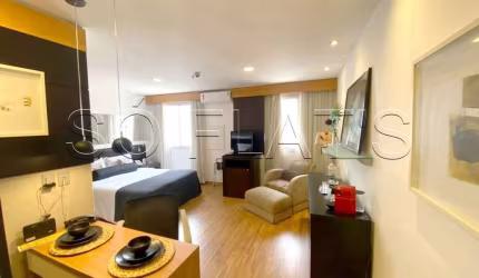 Flat Mercure Vila Olímpia disponível para venda com 25m², 01 dorm e 01 vaga de garagem