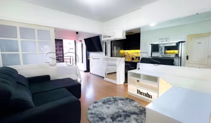 Flat Champ´s Elysées disponível para venda com 32m², 01 dormitório e 01 vaga de garagem