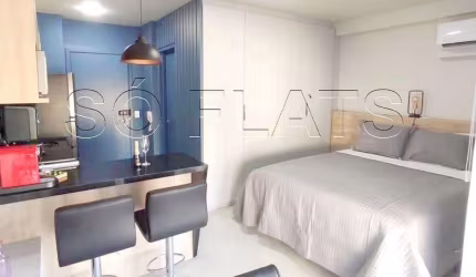 Oy Campo Belo, studio disponivel para venda com 25m² e 01 dormitório