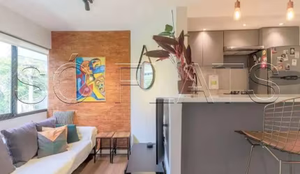 Flat Park Plaza Brooklin, disponível para venda com 49m², 01 dorm e 01 vaga de garagem