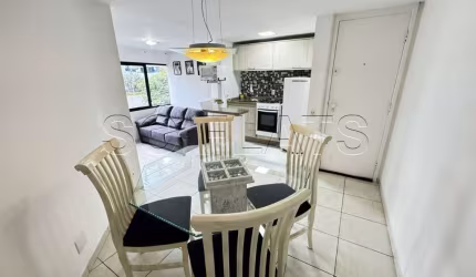 Flat Park Plaza Brooklin, disponível para venda com 49m², 01 dorm e 01 vaga de garagem