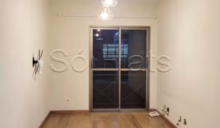 Flat em São Caetano contendo 37m² ,1 dormitório e 1 vaga de garagem disponível para locação.