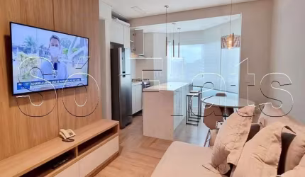 Flat Ritz disponível para venda com 55m², 01 dorm e 01 vaga