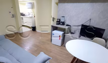 Flat Ginza Plaza disponível para venda com 40m², 01 dorm e 01 vaga