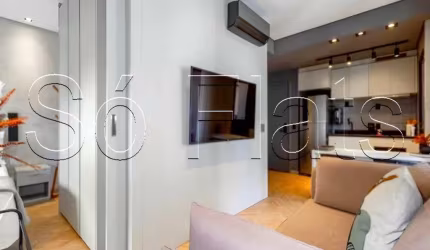Apartamento à venda no Itaim Bibi com 49m² 1 dormitório e 1 vaga.