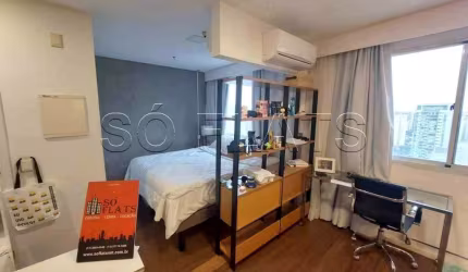 Apto na Vila Olímpia prox. da Av. Santo Amaro e Faria Lima disponível para locação com 1 dorm.
