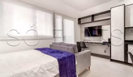 Residencial VN Capote Valente, apto disponível para locação com 28m² e 01 dormitório.
