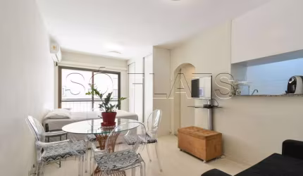 Flat Mercure Sp Alamedas disponível para venda com 31m², 01 dorm e 01 vaga