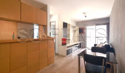 Apto no London contendo 42m², 1 dormitório e 1 vaga, disponível para locação nos Jardins.