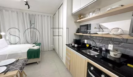 Residencial Síntese SP Apartamento com 22m² à venda em Moema à 2 quadras da estação Moema do metrõ.