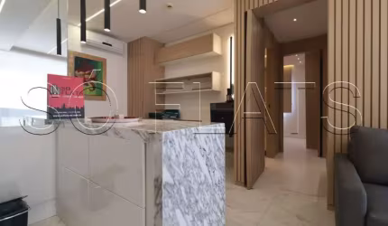 Flat Nobile Suítes, disponível para venda com 44m², 1 dormitório e 1 vaga