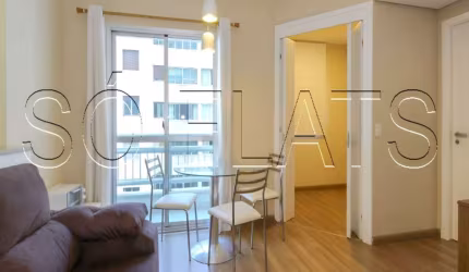 Flat Quality Bela Cintra disponível para venda com 44m², 01 dorm e 01 vaga de garagem