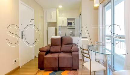 Flat Quality Bela Cintra disponível para venda com 44m², 01 dorm e 01 vaga de garagem