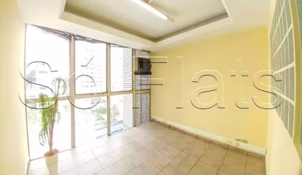 Sala Comercial Monterrey Higienópolis, conjunto disponível para locação contendo 36m² e 1 vaga.