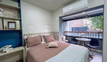 Studio Uwin Brookiln, apto disponível para locação com 25m² e 01 dormitório.