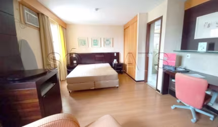 Flat Mercure VIla Olimpia disponível para venda com 25m², 01 dormitório e 01 vaga
