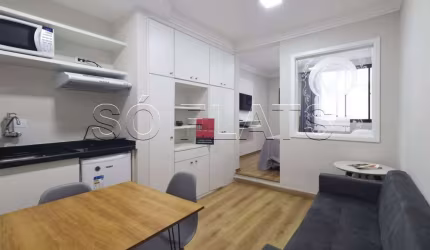 Flat disponivel para venda no Poeta Drummond, com 1 dormitório e 1 vaga