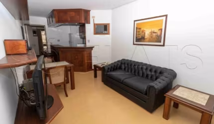 Apartamento no Itaim com 01, próximo a Av. Brig faria Lima