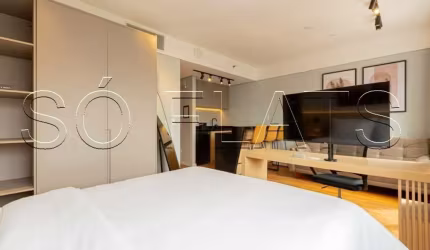 Flat Comfort Alphaville, disponível para compra com 31m², 01 dorm e 01 vaga
