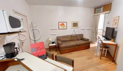 Apartamento Stagium Studio disponível para locação com 33m² 1 dormitório 1 vaga no Jardim Paulista