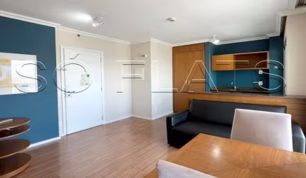 Flat disponível para locação na Rua Bela Cintra, próximo a Av. Paulista e Shopping Frei Caneca.