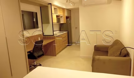 Residencial Trends Brooklin, apto disponível para locação contendo 33m² e 1 dormitório.