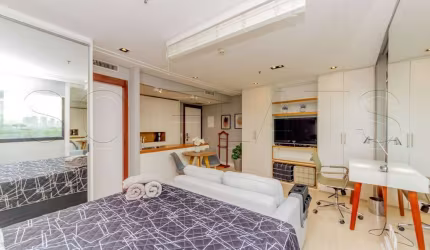 Flat Melia Jd Europa, disponível para venda com 30m², 01 dorm e 01 vaga