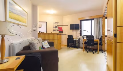 Flat Hampton Park disponível para venda com 31 m² e 01 vaga de garagem