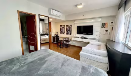 Flat Central Towers, disponível para venda com 29m², 1 dormitório e 1 vaga de garagem