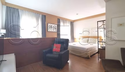 Flat Tryp Tatuapé disponível para venda com 28m², 01 dorm e 01 vaga de garagem