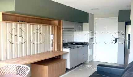 Studio Today Moema, flat disponível para locação com 30m² e 01 dormitório.