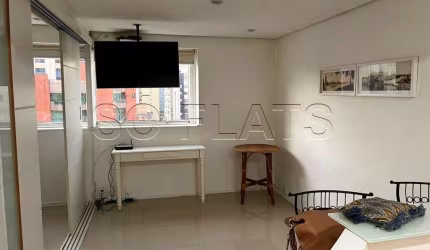 Flat no Le Premier disponível para locação com 29m² e 01 vaga de garagem.