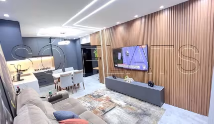 Flat Le Bougainville, disponível para venda com 56m², 01 dorm e 01 vaga