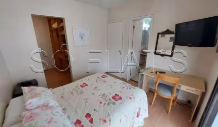 Flat disponível para locação contendo 31m², 1 dormitório e 1 vaga de garagem.