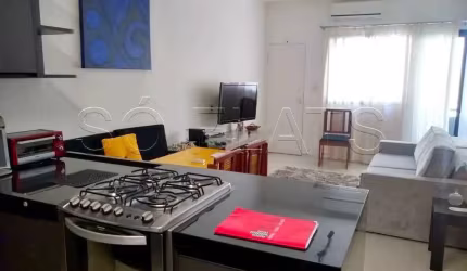 Flat Le Bougainville, apto disponível para venda com 55m², 1 dormitório e 1 vaga de garagem