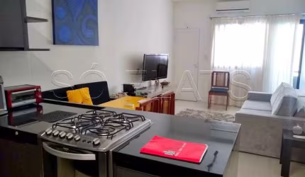 Flat Le Bougainville, apto disponível para venda com 55m², 1 dormitório e 1 vaga de garagem