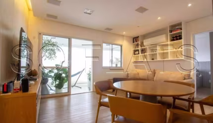 Residencial Thera Faria Lima disponível para venda com 69m², 01 dorm e 01 vaga de garagem