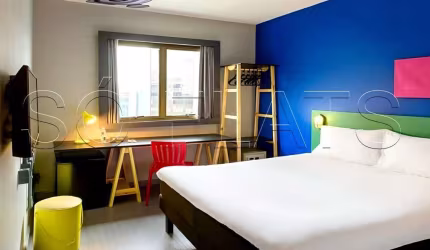 Flat Ibis Styles Faria Lima, disponivel para venda com 19m², 1 dormitório
