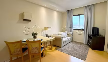 Flat The World disponível para venda com 30m², 1 dormitório e 1 vaga de garagem